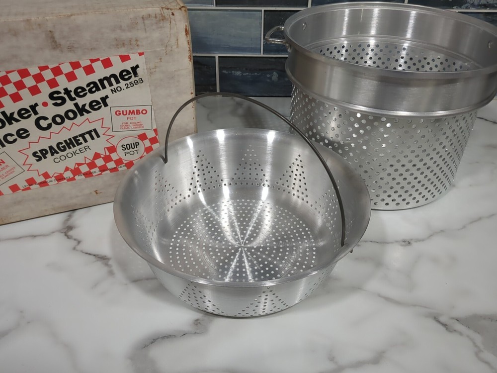 Vintage Cooker Steamer Insert
