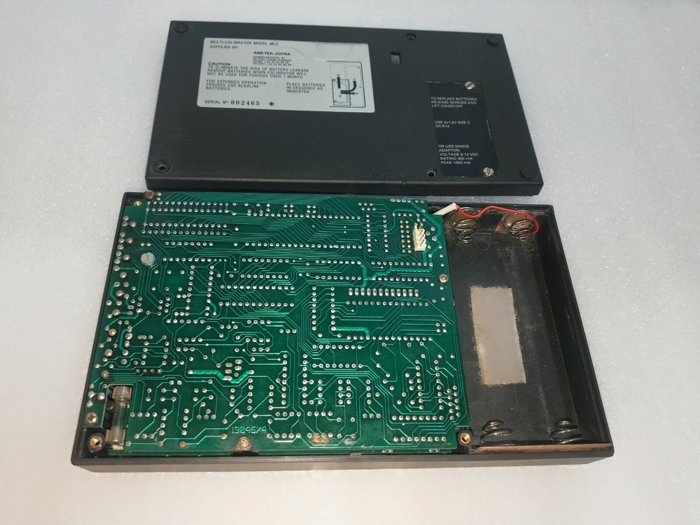 AMETEK JOFRA MLC Multi-Loop Calibrator