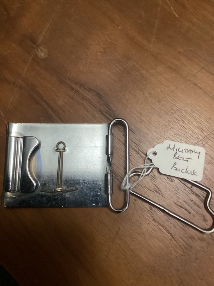 military belt buckle