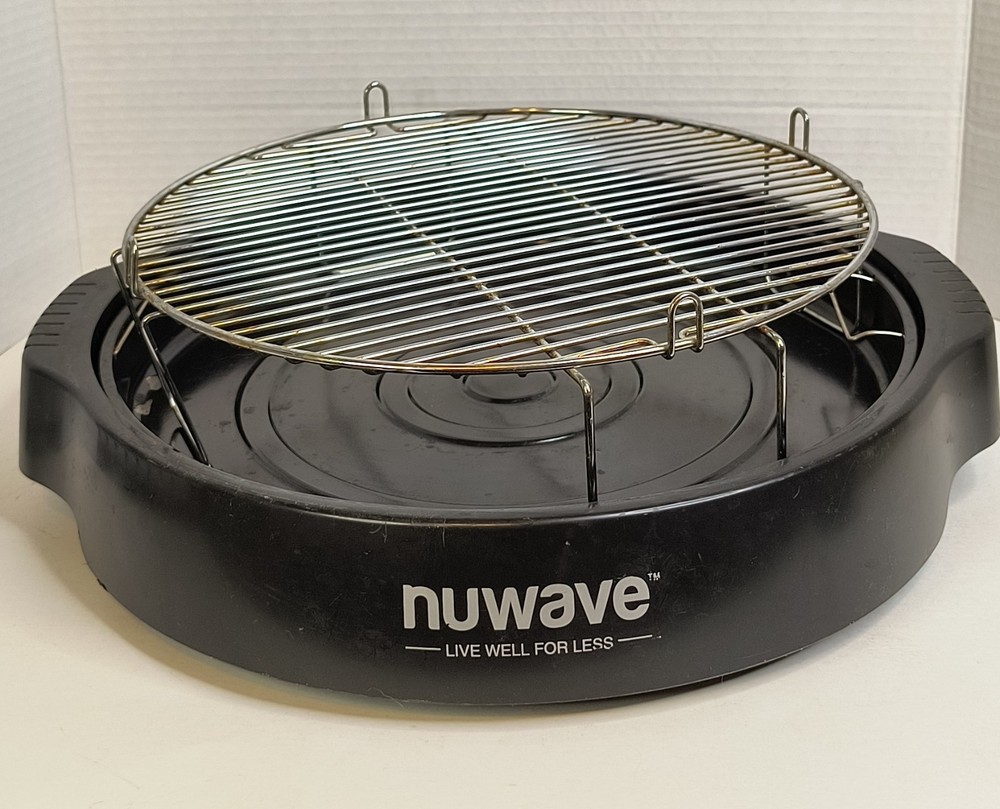 Nuwave Pro Plus Infrared Oven 20631 Drip Pan Base And Rack Replacement Part
