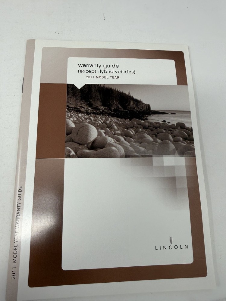 2011 Lincoln MKS Owners Manual OEM Set