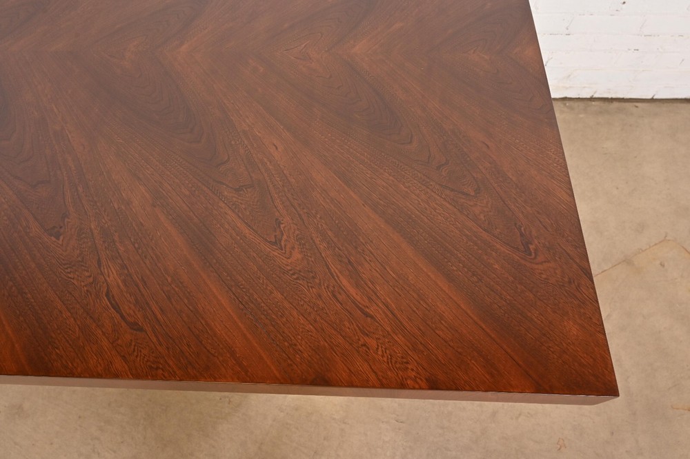 Milo Baughman for Thayer Coggin Mid-Century Modern Dining Table, Refinished