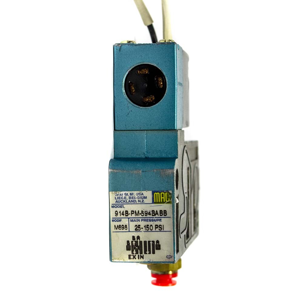 MAC 914B-PM-594BABB 24 Volt Solenoid Valve 2.5 Watts PME-594BABB