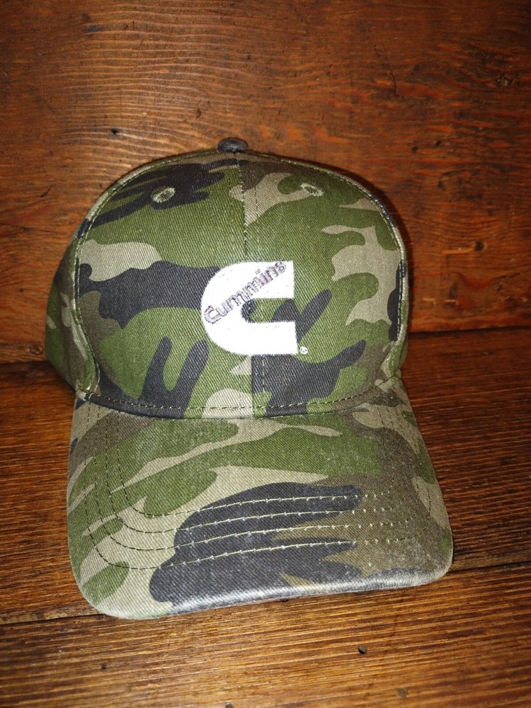 Cummins Camo Hat Embroidered