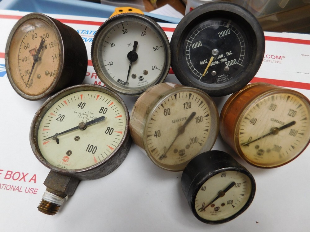 7 used Pressure Gauge