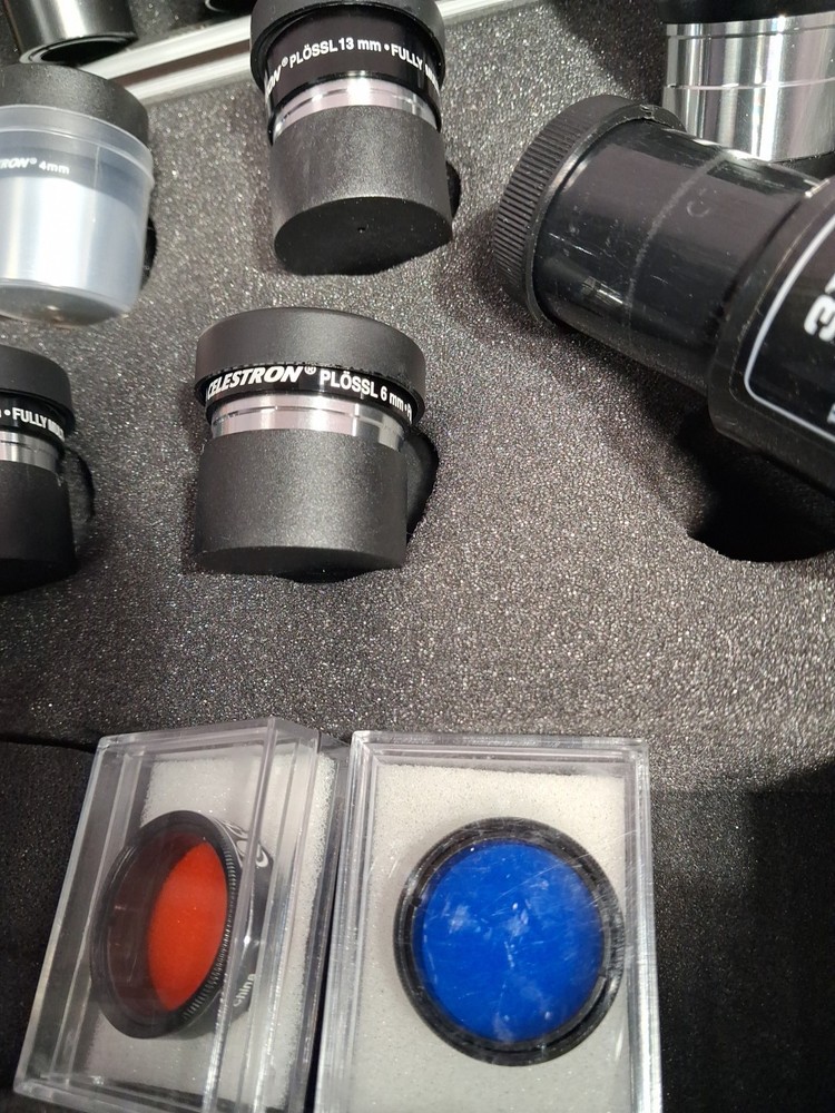 CELESTRON Telescope 1.25" Eyepiece & Filter Accessory Kit With Case 18pc Total