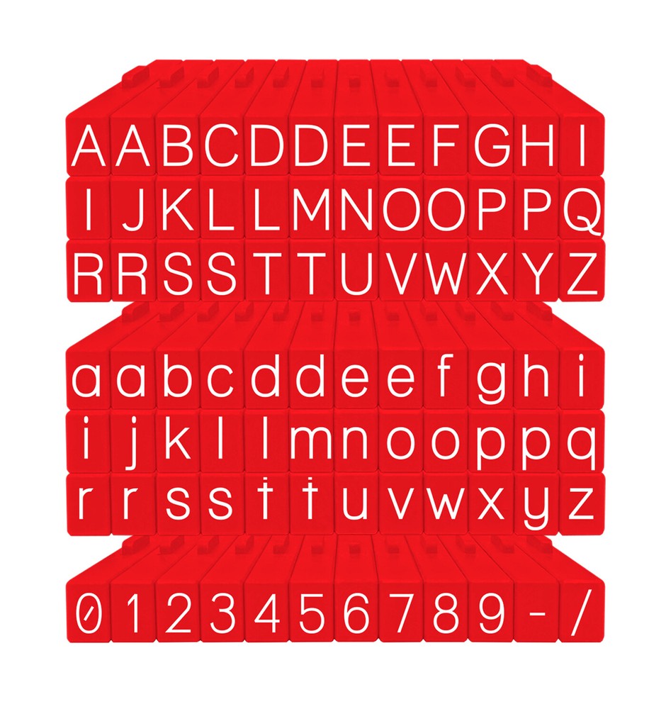 Alphabet - Attachable - Letters Medium 84 Piece Lovers Lane PEGZ Bundle