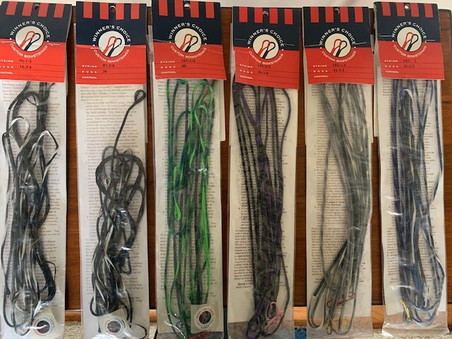 Winner's Choice Custom Compound Bowstring Sets, Assorted Sizes
