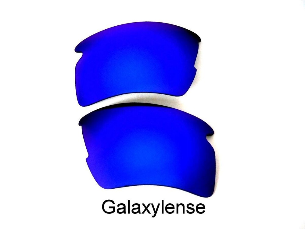Galaxy Replacement Lenses For Oakley Flak 2.0 Sunglasses Blue Polarized