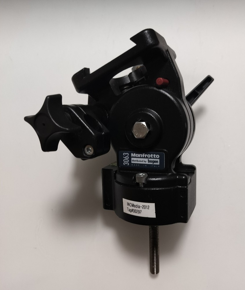 Manfrotto video head 3063 Made In Italy Pre-owned
