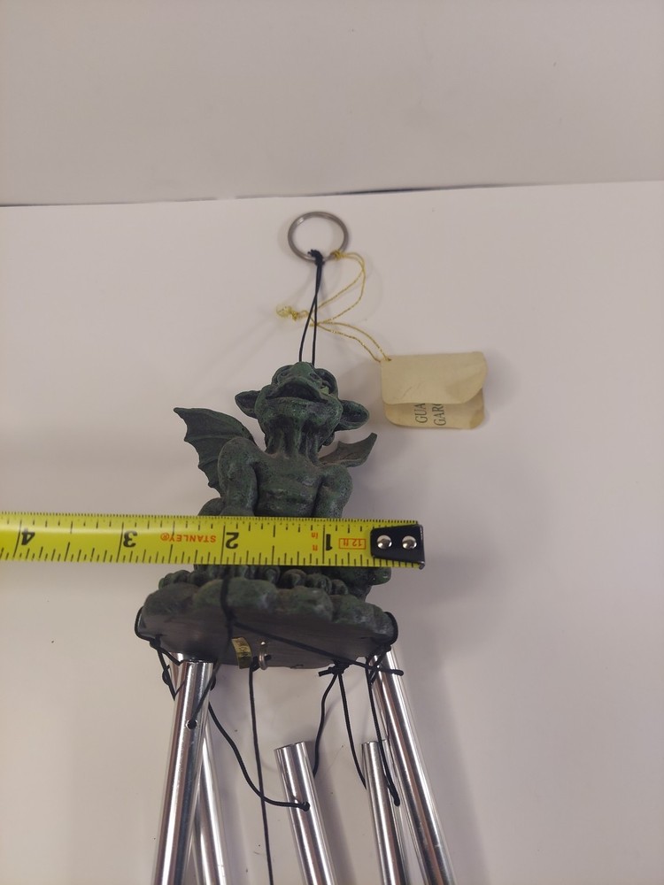 Resin Gargoyle Gaurdian Wind Chime