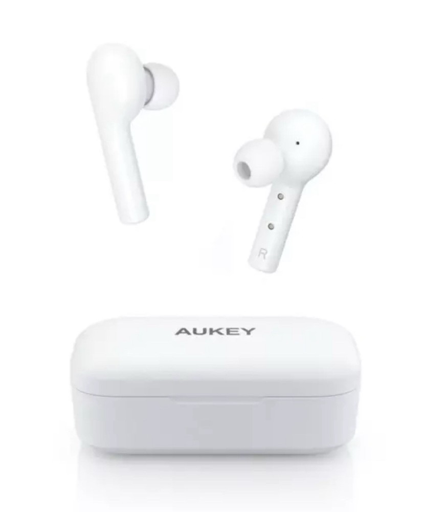 AUKEY Move Compact True Wireless Earbuds  White
