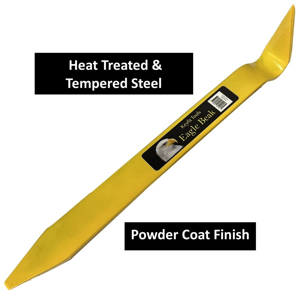 Eagle Beak Hardwood Flooring Staple Puller Tool Siding Puller for 16, 18 gage...