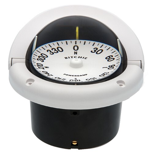 Ritchie Hf-742W Helmsman Compass - Flush Mount White