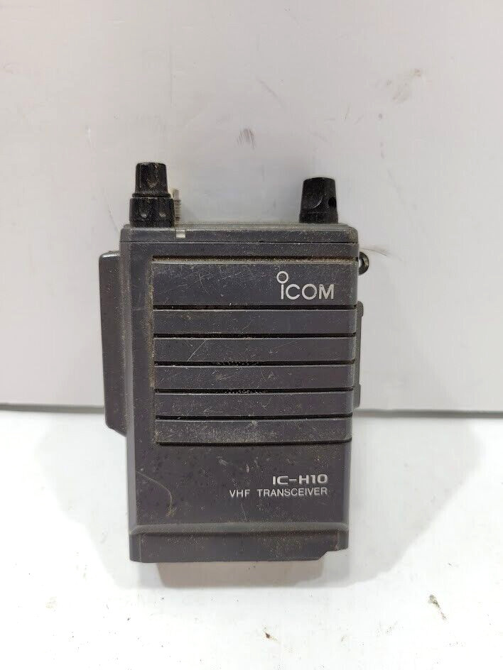 ICOM VHF Transceiver M/N IC-H10 Untested
