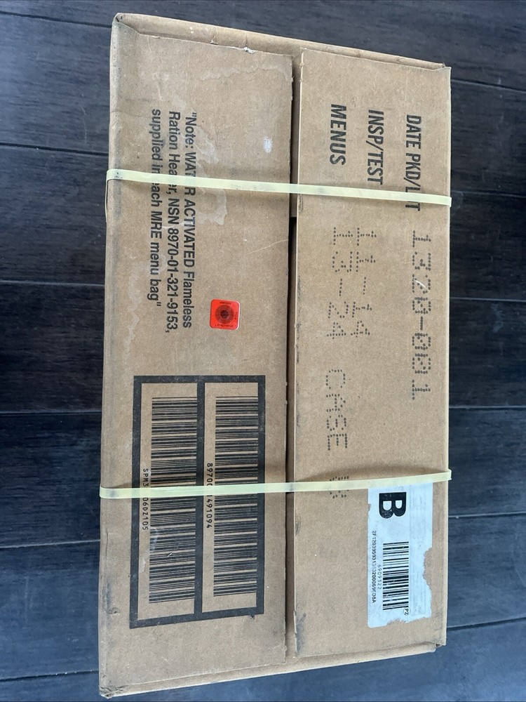 Official Military MRE Cases