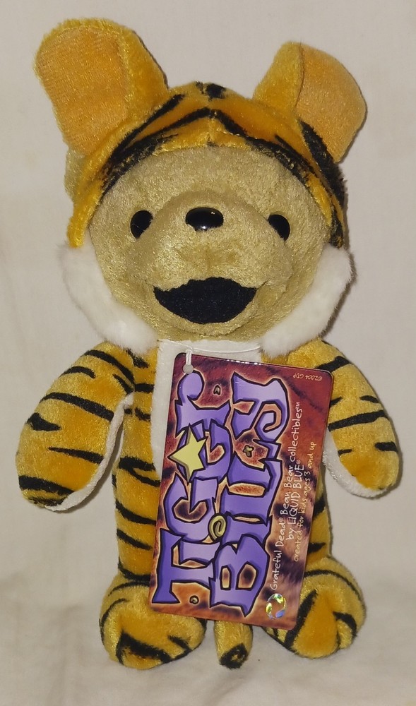 Grateful Dead Bean Bear TIGER BILLY 2004 Edition 13