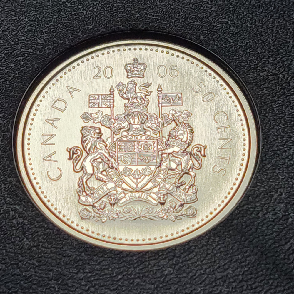 2006 P SPECIMEN CANADA 50 Cent Half Dollar Uncirculated Coin SP UNC