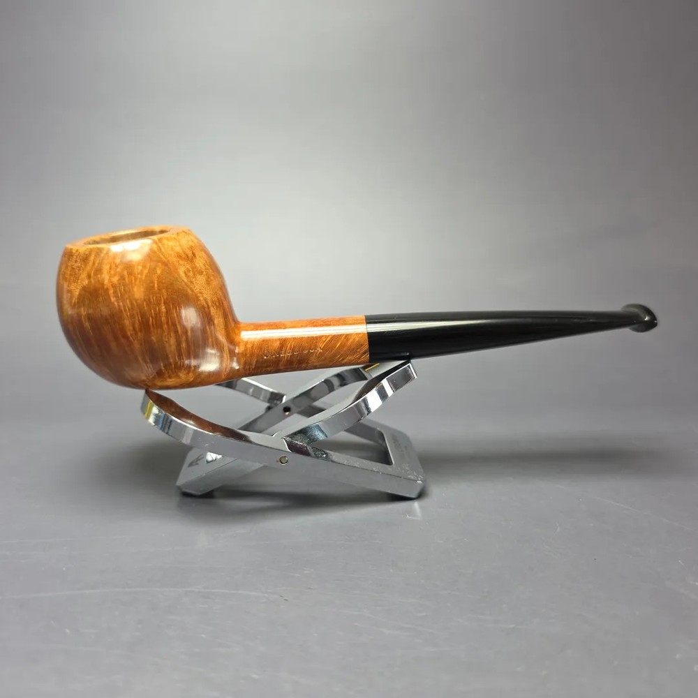 Dave Neeb Smooth Prince Handmade Briar Pipe, New