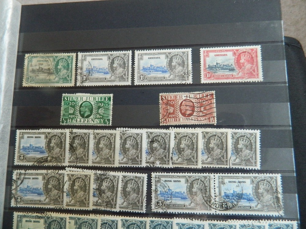 1935 SILVER JUBILEE MINT & USED STAMPS COLLECTION