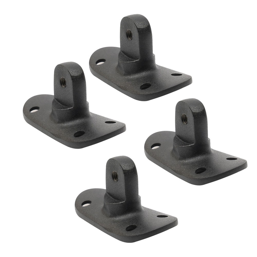 4PCS Cable Railing Posts Deck Fence Posts Stainless Pre-drilled Holes 36"x2"x2"