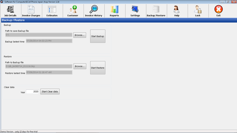 SOFTWARE FOR COMPUTER AND CELL PHONE REPAIR SHOP