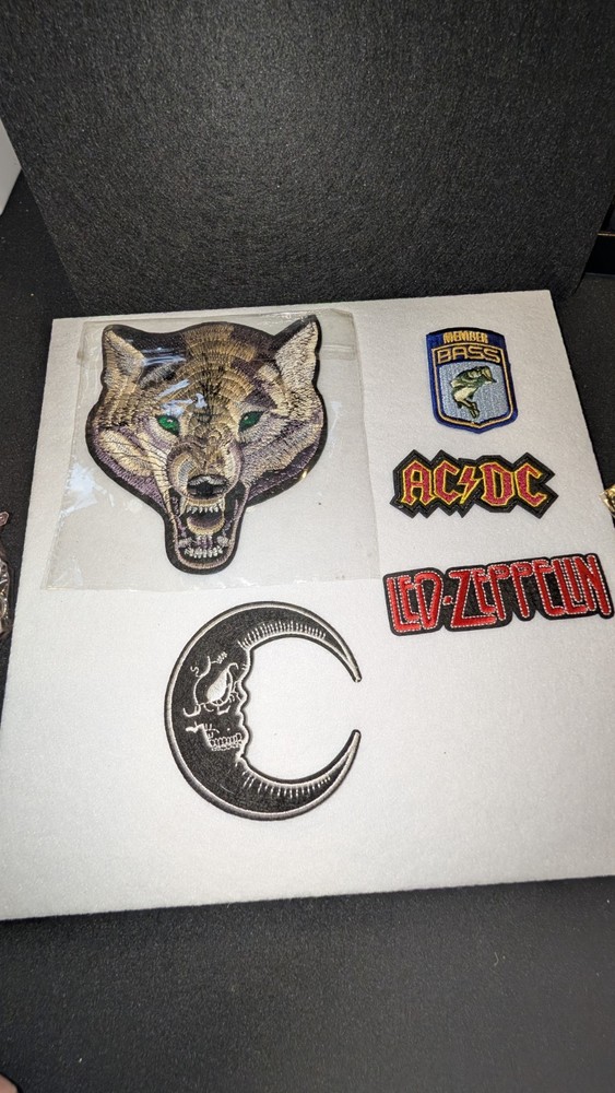 5pc Vintage Rocker/ Biker Patches