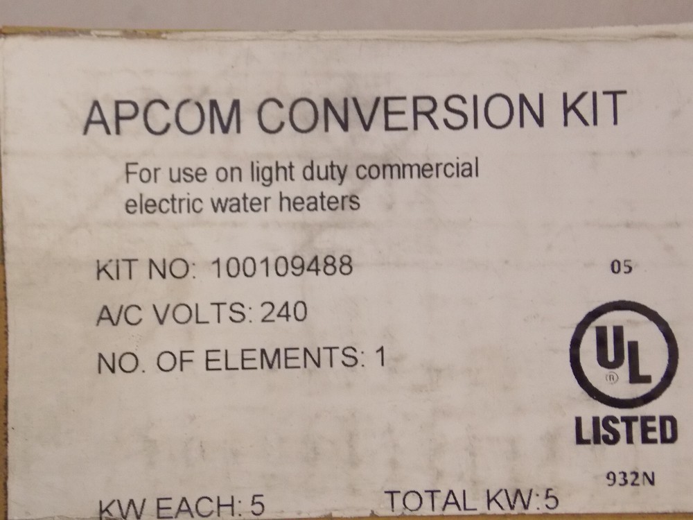 State Apcom 100109488 Water Heater 5kW 240V Conversion Kit