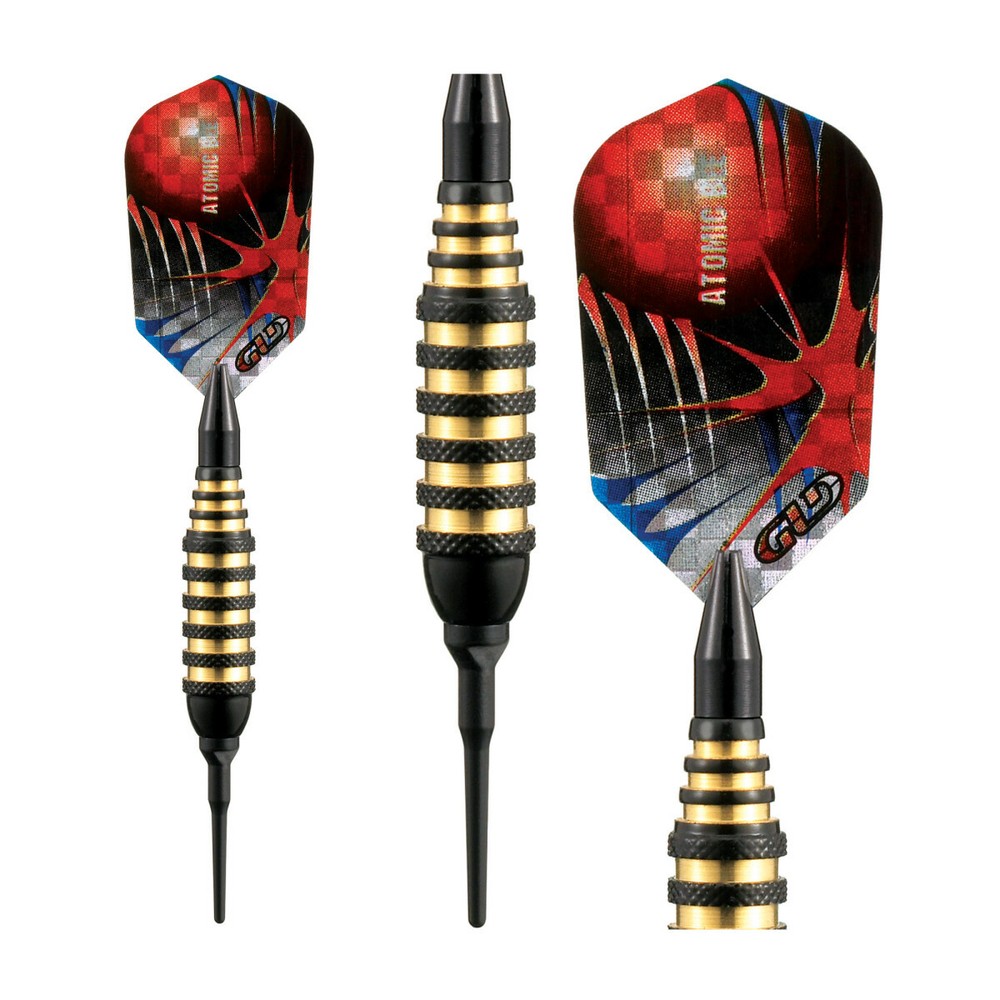 Viper Atomic Bee Soft Tip Darts - Black 16g Dartboard Accessory