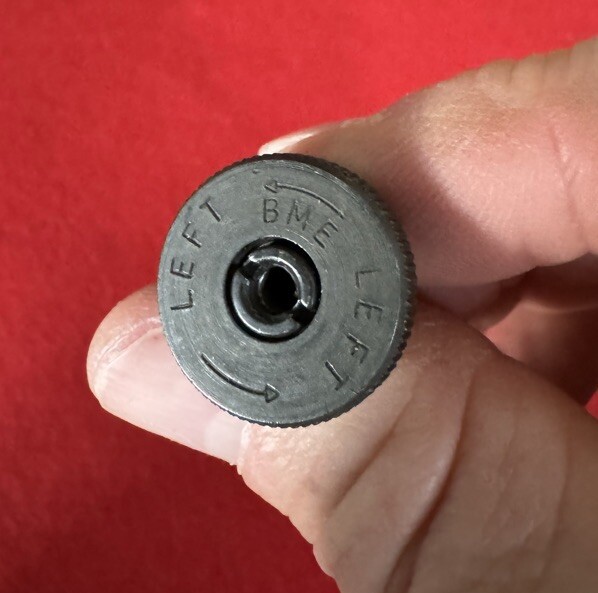 Original USGI M1 Garand Windage Knob —Springfield, National Match — BME