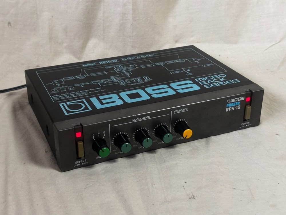 BOSS RPH-10 RPH10 Phaser vintage micro half rack