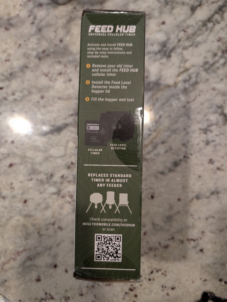 MOULTRIE FEED HUB UNIVERSAL TIMER KIT - CELLULAR FEEDER TIMER SYSTEM