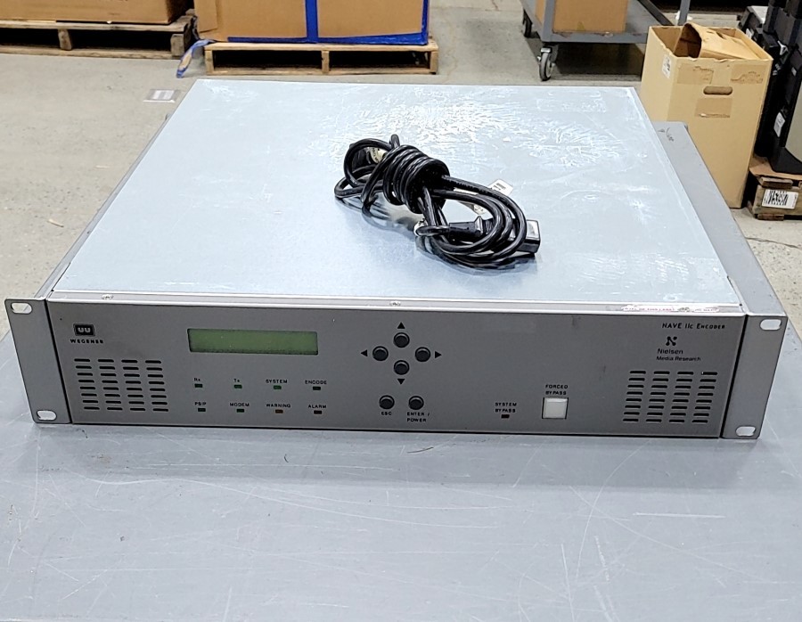 WEGENER nave llc encoder Rack mount switch CORE2 DUO T7500 512MB SEE NOTES