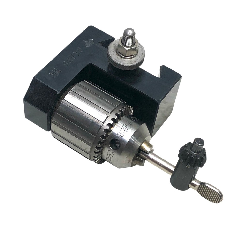 Aloris CXA Quick Change Lathe Tool Post - Wedge Style With 6 Tool Holders