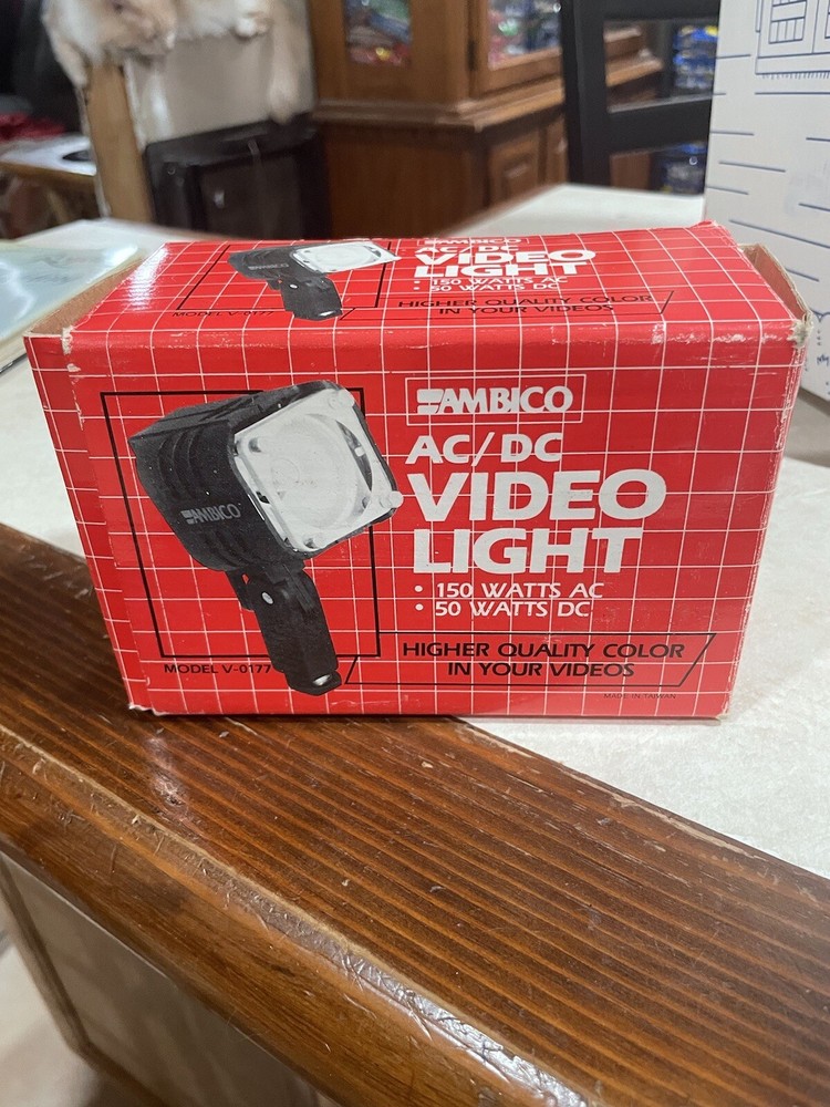 ambico ac/dc video light