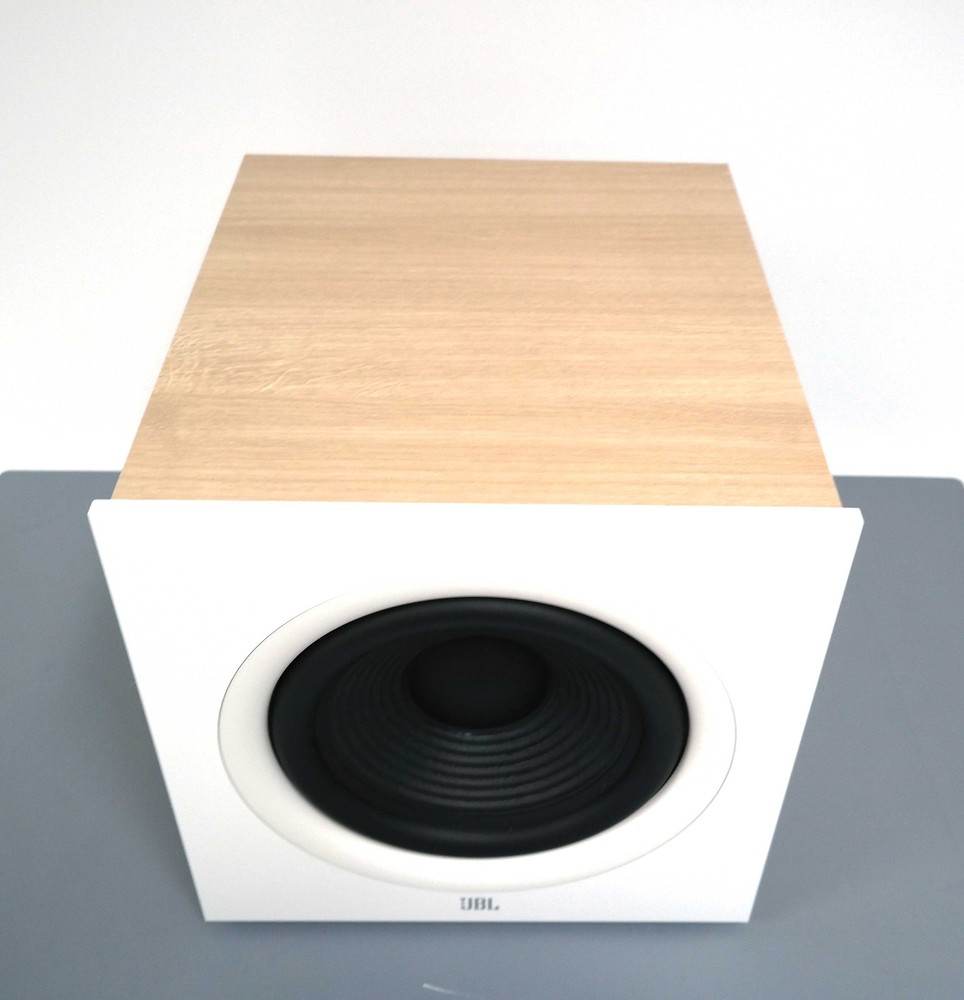 JBL Stage 200P 10" Powered Subwoofer - Latte