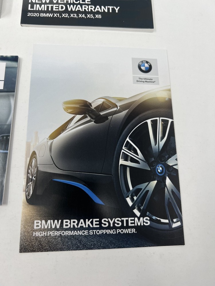 2020 BMW X4 Owners Manual OEM Complete Set