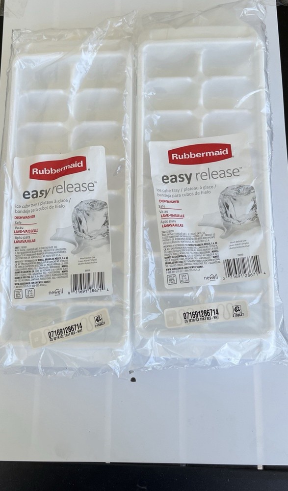 rubbermaid easy release ice cube trays