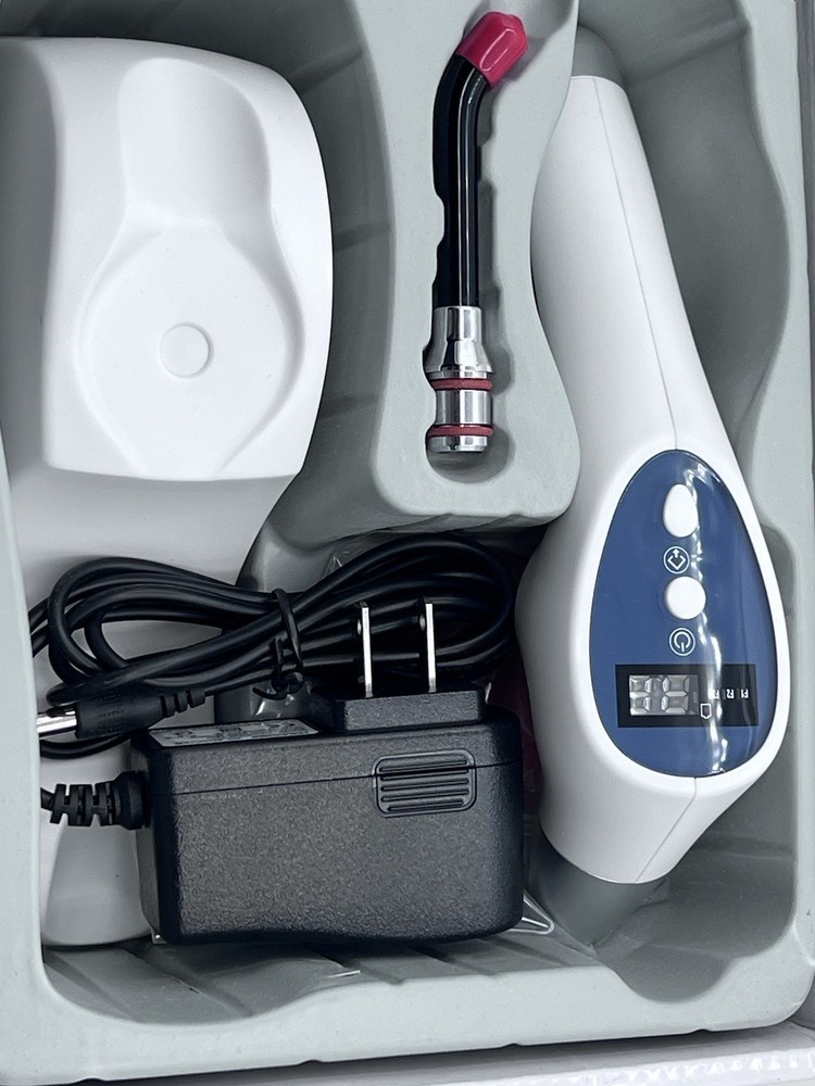 Dental 5W induction wireless curing light has dental caries detection function