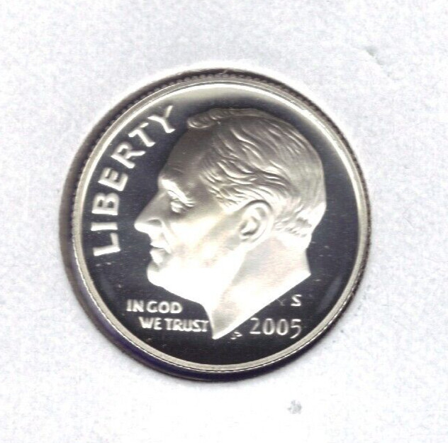 2005-S PROOF ROOSEVELT DIME