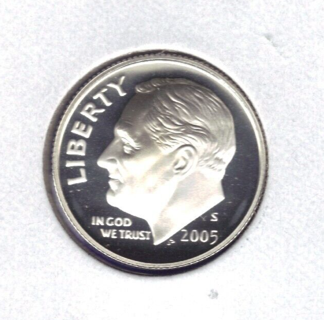 2005-S PROOF ROOSEVELT DIME