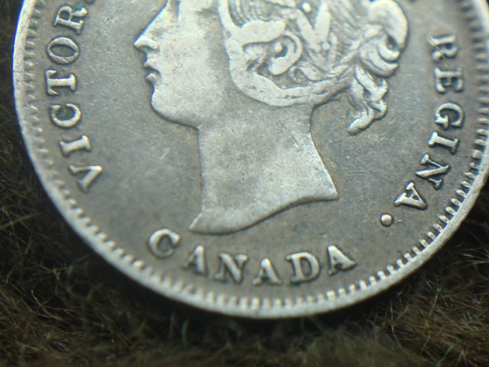 1899 - CANADA 5 CENT PC. - NICE QUEEN VICTORIA SERIES SILVER