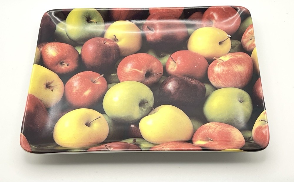 Starbucks Apple Rectangular Ceramic Serving Tray 2007