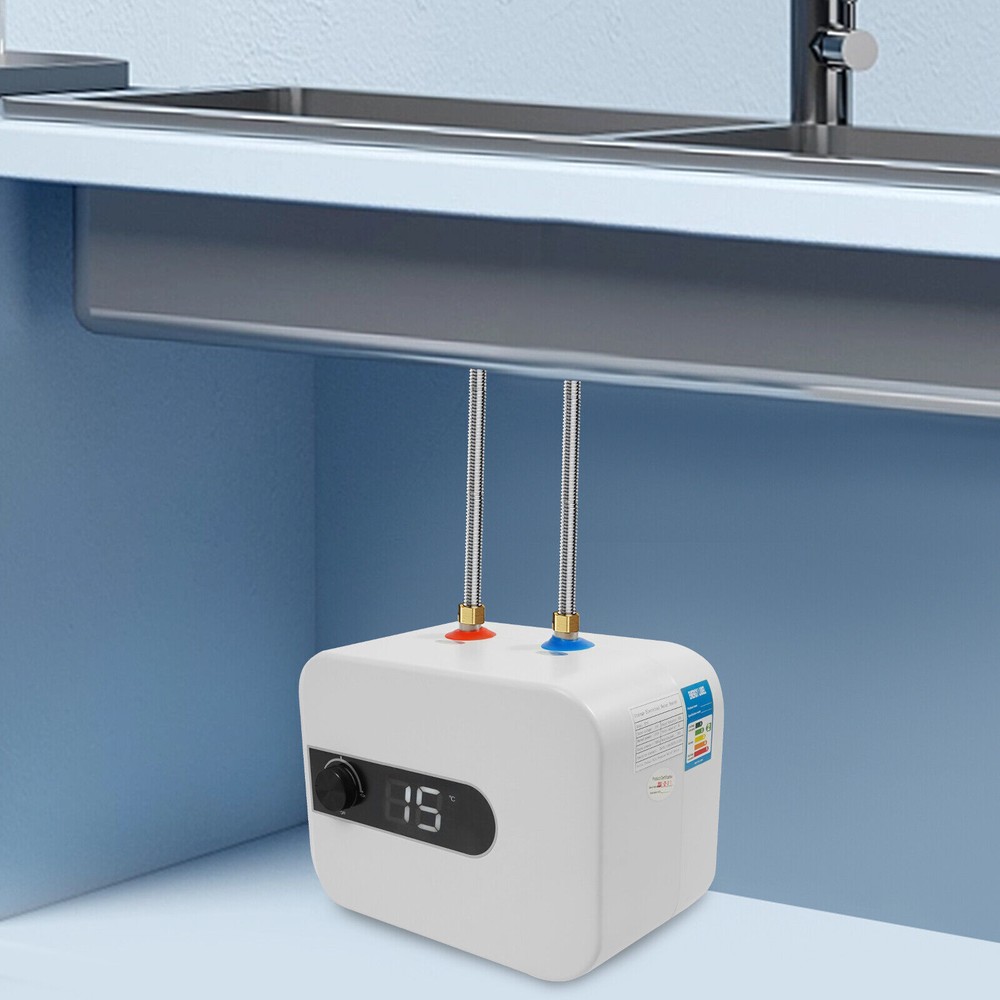 Mini Electric Water Heater 6L with Adjustable Temperature & Compact Design