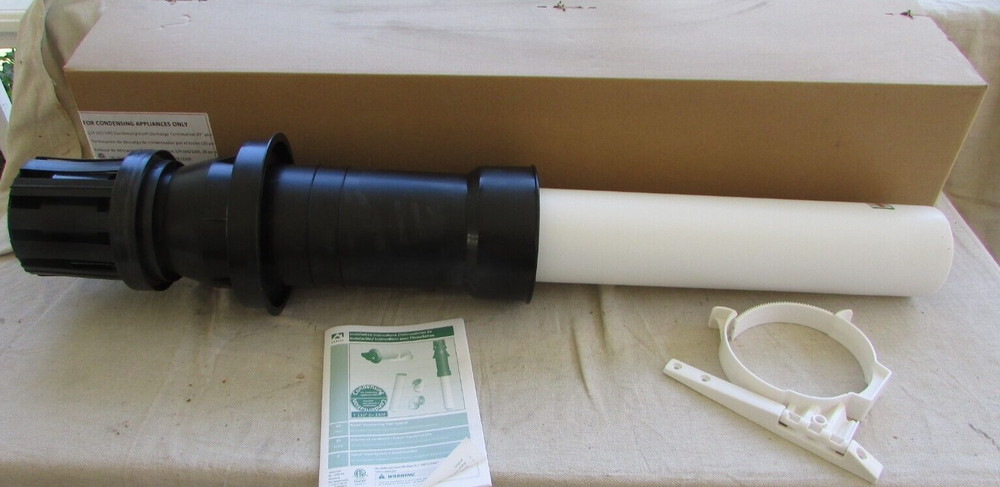 Rinnai 224356NPP Ubbink - Condensing Vertical Roof Discharge Termination Kit 20"