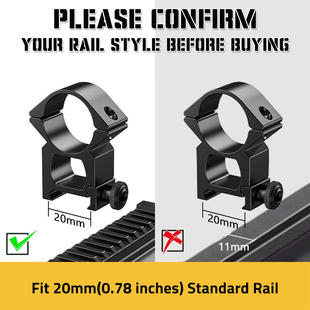 Compact 4X32 Compact Scope Rascal .22 / A|R / Crossbow Airsoft Gun Scope + Mount