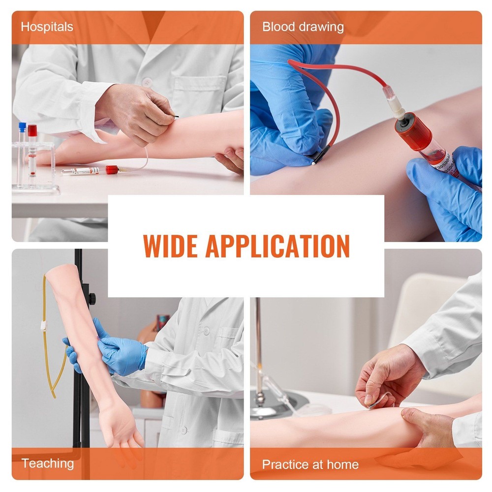Practical Phlebotomy Training Kit with Soft Tissue Arm, 3-Layer