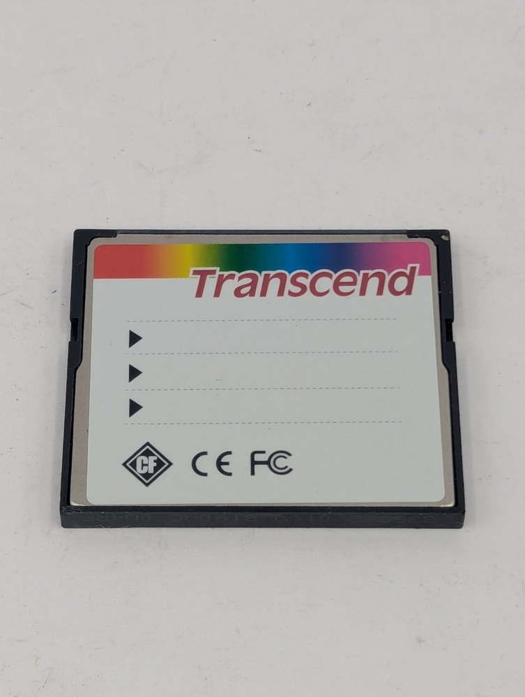 Transcend 4GB CompactFlash CF 266x Card Used OEM