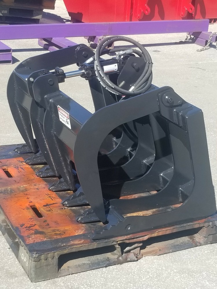 48"   HD ROCK AND ROOT GRAPPLE / SKID STEER LOADER / KUBOTA ETC