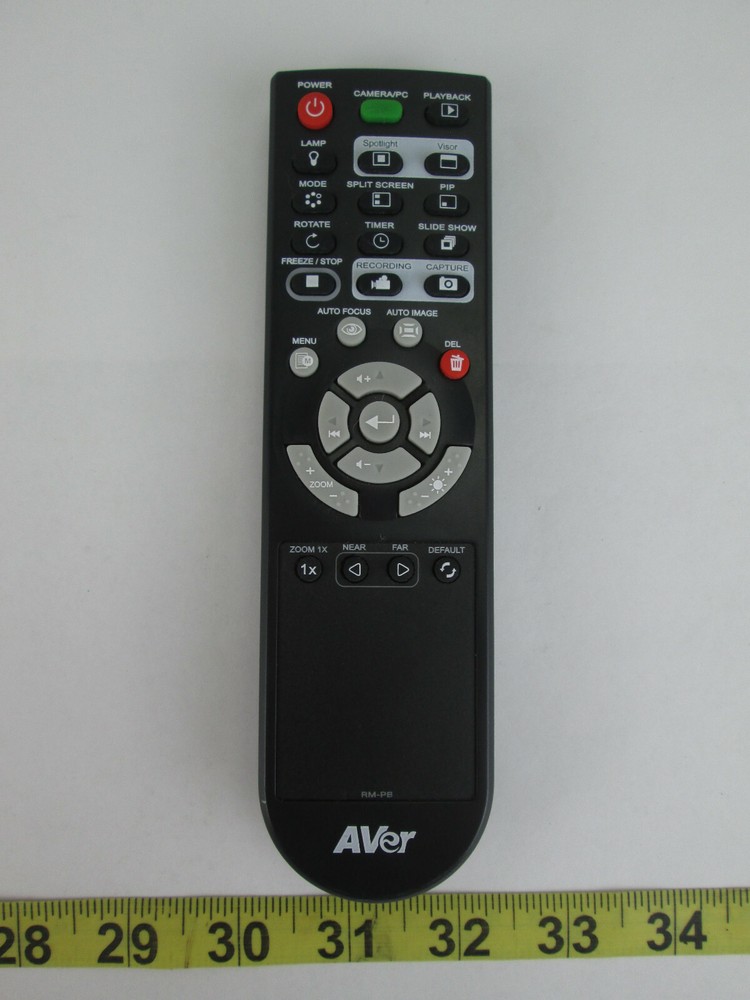 Aver AverMedia AverVision Replacement Remote Control RM-PB for Document Camera